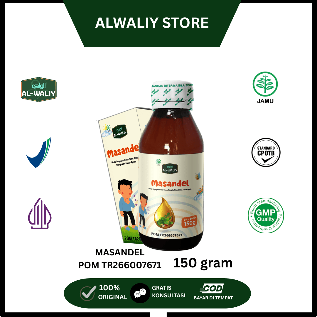 Madu Masandel Herbal Al-Waliy Sejahtera Bekasi