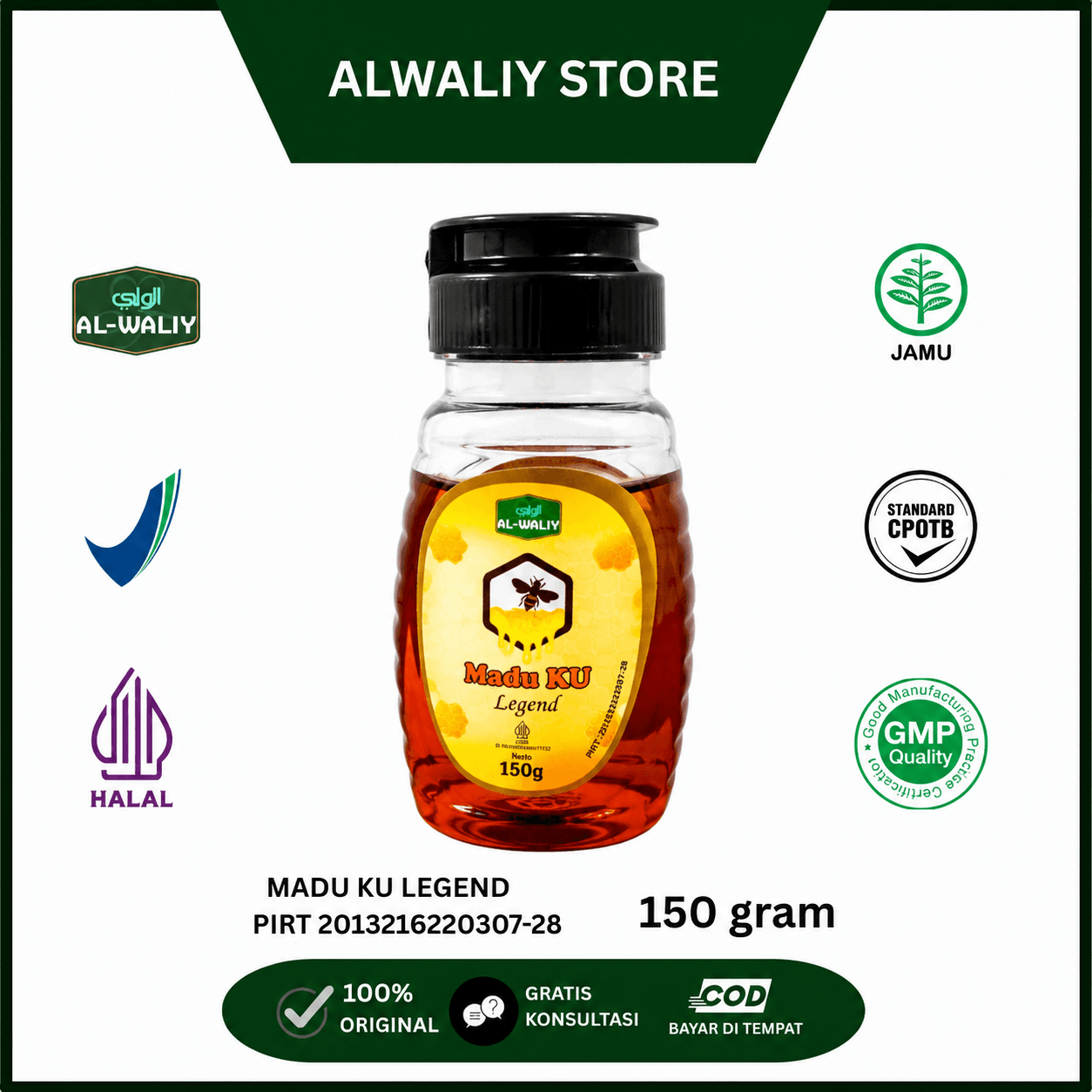 Madu MaduKU Legend Al-Waliy Sejahtera Bekasi
